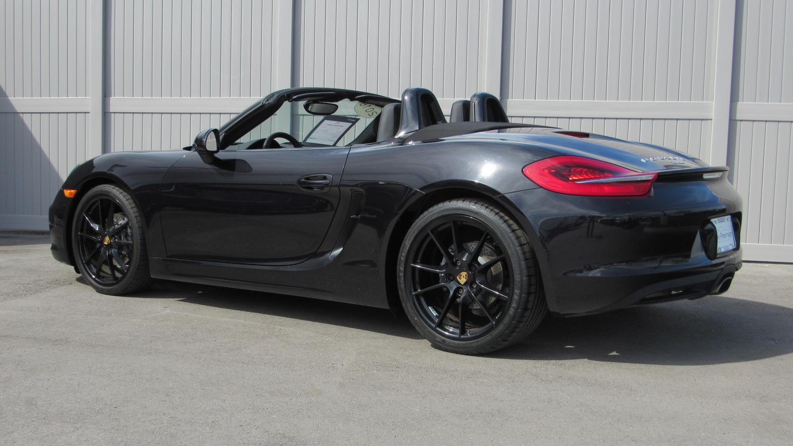 Porsche boxster cabrio